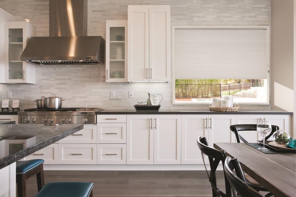 kitchen with arena blinds